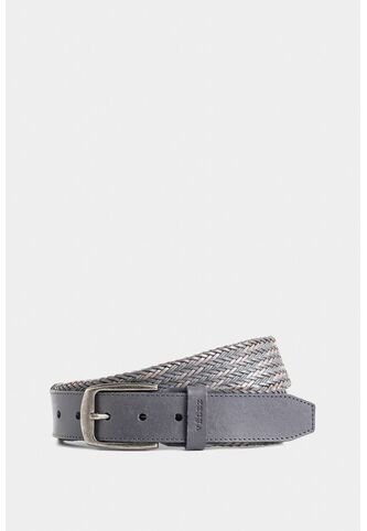 Cinturón Unifaz Ciruela 3 De Cuero Para Hombre Trenzado Cinturón Unifaz Ciruela 3 De Cuero Para Hombre Trenzado Gris L VÉLEZ Vélez