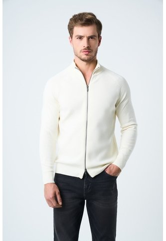 Sweater Misuri Tejido Para Hombre Cuello Alto Sweater Misuri Tejido Para Hombre Cuello Alto Crema L VÉLEZ Vélez