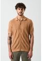 Camisa Manga Corta Tejida Para Hombre Luminia Camisa Manga Corta Tejida Para Hombre Luminia Cafe M VÉLEZ de Vélez
