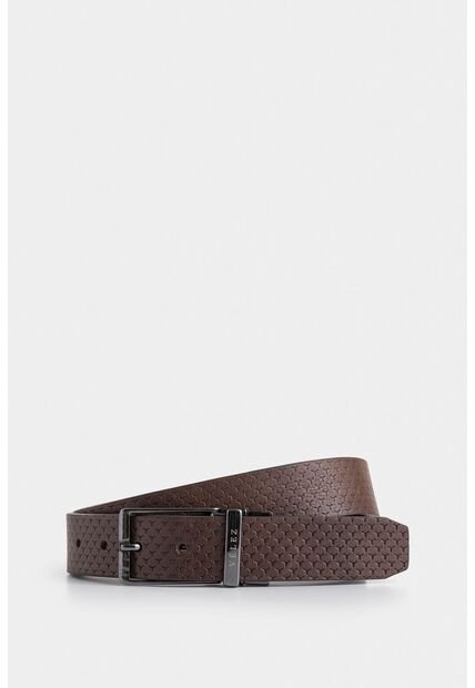 Cinturón Doble Faz Pavia De Cuero Para Hombre Punta Cuadrada Cinturón Doble Faz Pavia De Cuero Para Hombre Punta Cuadrada Cafe 44 Vélez