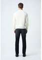 Sweater Misuri Tejido Para Hombre Cuello Alto Sweater Misuri Tejido Para Hombre Cuello Alto Crema L VÉLEZ de Vélez