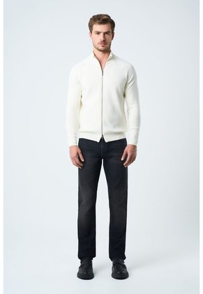 Sweater Misuri Tejido Para Hombre Cuello Alto Sweater Misuri Tejido Para Hombre Cuello Alto Crema L VÉLEZ