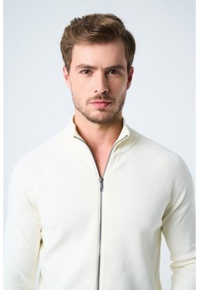 Sweater Misuri Tejido Para Hombre Cuello Alto Sweater Misuri Tejido Para Hombre Cuello Alto Crema L VÉLEZ