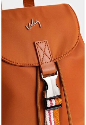Morral Elora Mini En Lona Y Cuero Para Mujer Detalle Contraste Morral Elora Mini En Lona Y Cuero Para Mujer Detalle Contraste Miel Vélez