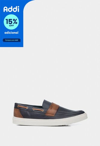 Mocasines Deportivos De Cuero Para Hombre Vintage Mocasines Deportivos De Cuero Para Hombre Vintage Azul 42 VÉLEZ Vélez