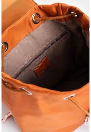 Morral Elora Mini En Lona Y Cuero Para Mujer Detalle Contraste Morral Elora Mini En Lona Y Cuero Para Mujer Detalle Contraste Miel Vélez