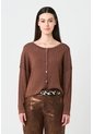 Pantalón Recto De Cuero Para Mujer Glass Pantalón Recto De Cuero Para Mujer Glass Bronce 10 VÉLEZ de Vélez