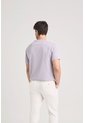 Camiseta Micropima Arizona Para Hombre Semi Ajustada Camiseta Micropima Arizona Para Hombre Semi Ajustada Lila XL VÉLEZ de Vélez