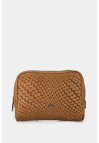 Cosmetiquera Hanzel De Cuero Para Mujer Grabado Placa Trenza Cosmetiquera Hanzel De Cuero Para Mujer Grabado Placa Trenza Miel VÉLEZ Vélez