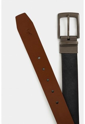 Cinturón Doble Faz Dobra De Cuero Para Hombre Vintage Cinturón Doble Faz Dobra De Cuero Para Hombre Vintage Miel 36 Vélez