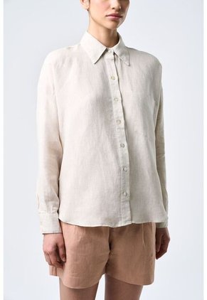 Camisa Manga Larga Boreal Para Mujer Fit Holgado Camisa Manga Larga Boreal Para Mujer Fit Holgado Arena L VÉLEZ