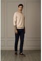 Sweater Tejido En Algodón Para Hombre Manga Ranglan Sweater Tejido En Algodón Para Hombre Manga Ranglan Crema S Vélez de Vélez