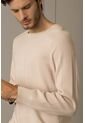 Sweater Tejido En Algodón Para Hombre Manga Ranglan Sweater Tejido En Algodón Para Hombre Manga Ranglan Crema S Vélez de Vélez