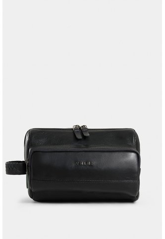 Organizador De Viaje Alessio De Cuero Para Hombre Manija Trenzada Organizador De Viaje Alessio De Cuero Para Hombre Manija Trenzada Negro VÉLEZ Vélez