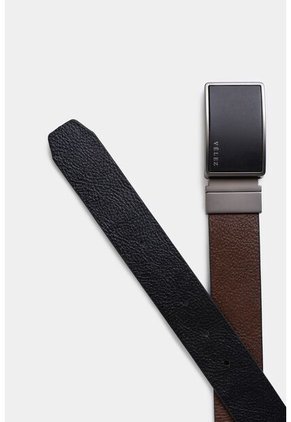 Cinturón Doble Faz De Cuero Chapa Cinturón Doble Faz De Cuero Chapa Combinado 38 VÉLEZ