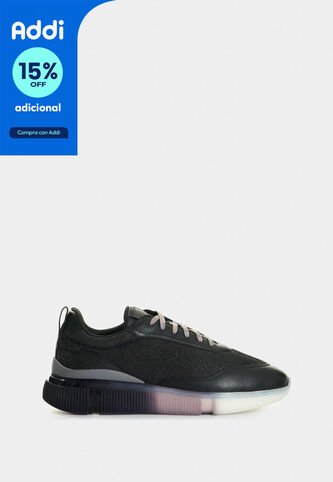 Tenis De Cuero Liso Y Textil Para Hombre Scrap Tenis De Cuero Liso Y Textil Para Hombre Scrap Negro 45 VÉLEZ Vélez