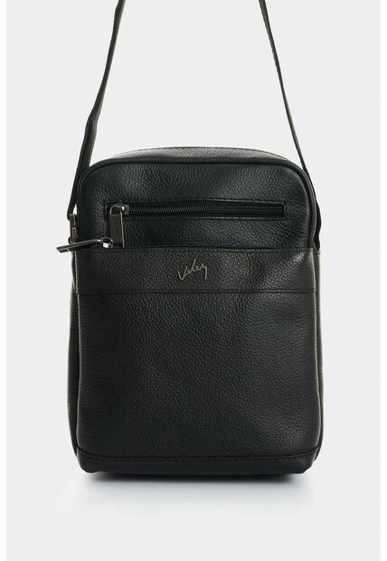 Manos Libres De Cuero Para Hombre Grecia 2 Manos Libres De Cuero Para Hombre Grecia 2 Negro VÉLEZ