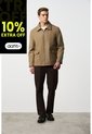 Chaqueta De Tela Y Cuero Para Hombre Oroa Chaqueta De Tela Y Cuero Para Hombre Oroa Tabaco XXL VÉLEZ de Vélez
