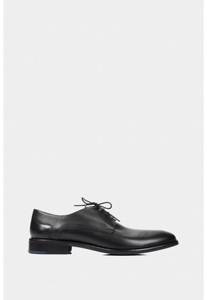 Zapatos Cordón Formal Humanista De Cuero Para Hombre Liso Negro Zapatos Cordón Formal Humanista De Cuero Para Hombre Liso Negro 39 VÉLEZ
