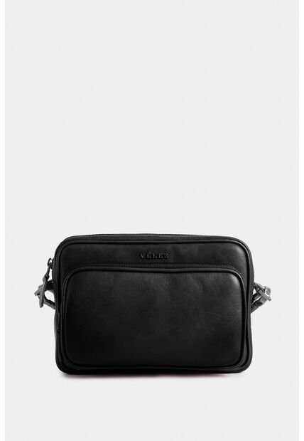 Manos Libres Kansas 2 De Cuero Para Hombre Slim Manos Libres Kansas 2 De Cuero Para Hombre Slim Negro VÉLEZ