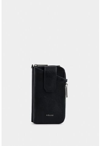 Porta Chequera Ibiza De Cuero Para Mujer Multifunción Porta Chequera Ibiza De Cuero Para Mujer Multifunción Negro VÉLEZ Vélez