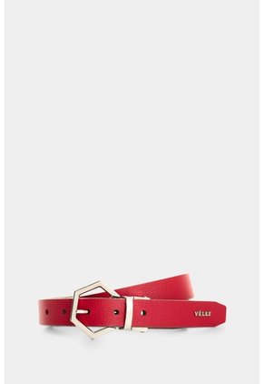 Cinturón Doble Faz En Cuero Para Mujer Aura Cinturón Doble Faz En Cuero Para Mujer Aura Rojo S VÉLEZ