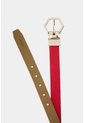 Cinturón Doble Faz En Cuero Para Mujer Aura Cinturón Doble Faz En Cuero Para Mujer Aura Rojo S VÉLEZ de Vélez