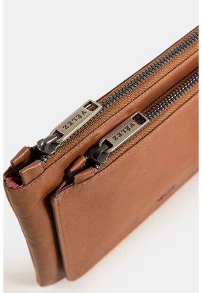 Cosmetiquera Arandano De Cuero Para Mujer Doble Bolsillo Cosmetiquera Arandano De Cuero Para Mujer Doble Bolsillo Miel Vélez