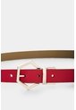Cinturón Doble Faz En Cuero Para Mujer Aura Cinturón Doble Faz En Cuero Para Mujer Aura Rojo S VÉLEZ de Vélez