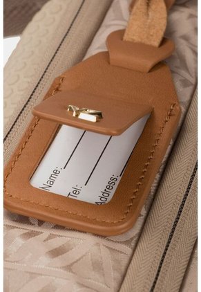 Morral Bloom Jacquard VZ Para Mujer Chapa Metálica Beige Morral Bloom Jacquard VZ Para Mujer Chapa Metálica Beige Vélez