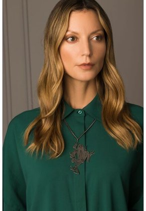 Collar Venus Para Mujer Fauna Colombiana Collar Venus Para Mujer Fauna Colombiana Grafito VÉLEZ