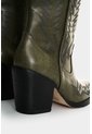 Botas De Cuero Bordado Para Mujer Elia Botas De Cuero Bordado Para Mujer Elia Verde 38 VÉLEZ de Vélez