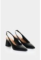 Tacones Cerrados San Joaquin De Cuero Para Mujer Detalle Contraste Tacones Cerrados San Joaquin De Cuero Para Mujer Detalle Contraste Negro 41 VÉLEZ de Vélez