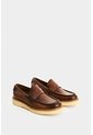 Mocasines De Cuero Liso Para Hombre Breeze Mocasines De Cuero Liso Para Hombre Breeze Miel 42 VÉLEZ de Vélez
