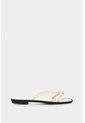 Sandalia Plana De Cuero Para Mujer Sole Sandalia Plana De Cuero Para Mujer Sole Blanco 37 VÉLEZ de Vélez