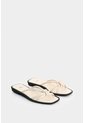 Sandalia Plana De Cuero Para Mujer Sole Sandalia Plana De Cuero Para Mujer Sole Blanco 37 VÉLEZ de Vélez