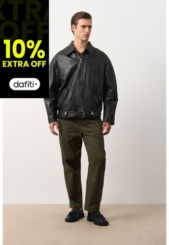 Chaqueta Bomber Oversized De Cuero Para Hombre Tierra Chaqueta Bomber Oversized De Cuero Para Hombre Tierra Cafe XL VÉLEZ Vélez