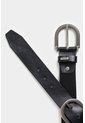 Cinturón Unifaz Bolet De Cuero Para Mujer Hebilla Texturizada Cinturón Unifaz Bolet De Cuero Para Mujer Hebilla Texturizada Negro M VÉLEZ de Vélez