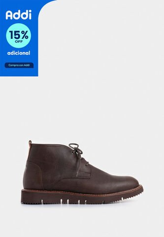 Botas Calgary De Cuero Para Hombre Acabado Natural Botas Calgary De Cuero Para Hombre Acabado Natural Cafe 40 VÉLEZ Vélez