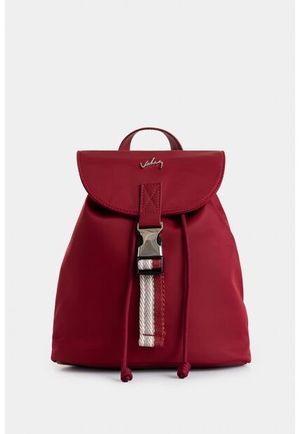 Morral Elora En Lona Y Cuero Para Mujer Detalle Contraste Morral Elora En Lona Y Cuero Para Mujer Detalle Contraste Vinotinto Vélez