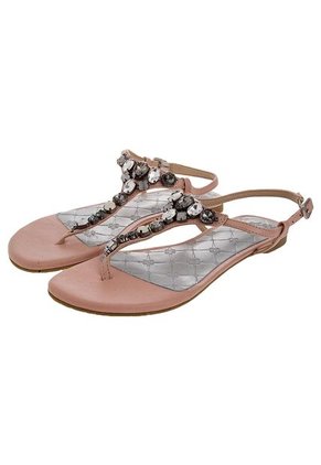 Sandalia Plana Rosa Velez