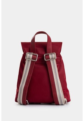 Morral Elora En Lona Y Cuero Para Mujer Detalle Contraste Morral Elora En Lona Y Cuero Para Mujer Detalle Contraste Vinotinto Vélez