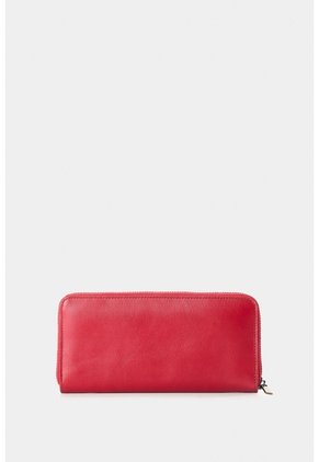 Porta Chequera De Cuero Para Mujer Angola Porta Chequera De Cuero Para Mujer Angola Rojo VÉLEZ