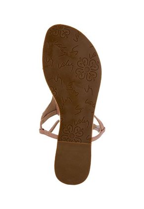 Sandalia Plana Rosa Velez