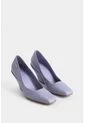 Tacones Cerrados Libra De Cuero Para Mujer Punta Cuadrada Tacones Cerrados Libra De Cuero Para Mujer Punta Cuadrada Lila 39 VÉLEZ de Vélez