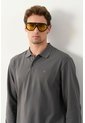 Polo Manga Larga En Algodón Para Hombre Nápoles Polo Manga Larga En Algodón Para Hombre Nápoles Gris XL VÉLEZ de Vélez
