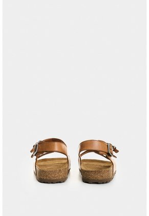 Sandalia En Cuero Para Hombre Fail Sandalia En Cuero Para Hombre Fail Miel 38 VÉLEZ