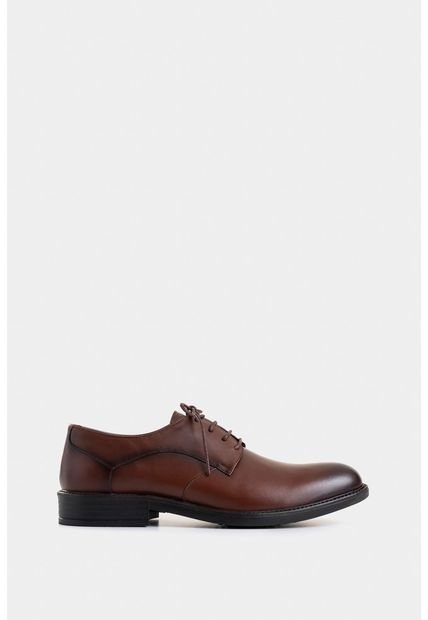 Zapato De Cordón Blaze De Cuero Para Hombre Silueta Office Zapato De Cordón Blaze De Cuero Para Hombre Silueta Office Cafe 41 Vélez