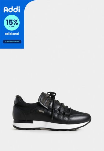 Zapatos Cordón Napoles 2.0 De Cuero Para Mujer Punteras En Contraste Zapatos Cordón Napoles 2.0 De Cuero Para Mujer Punteras En Contraste Negro 41 VÉLEZ Vélez