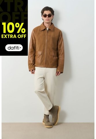 Chaqueta De Cuero Para Hombre Nila 2 Chaqueta De Cuero Para Hombre Nila 2 Miel L VÉLEZ Vélez